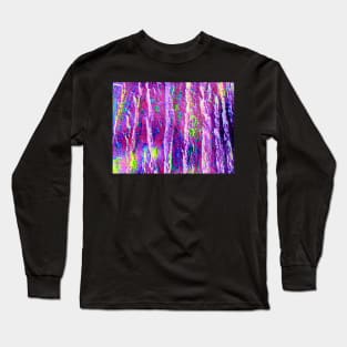 Elm Tree Bark, Digitally Enhanced Photo Long Sleeve T-Shirt